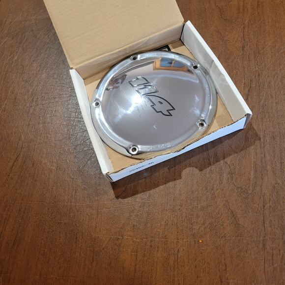 New Harley Davidson Chrome 114 Derby Cover part #25700389 - Picture 2 of 10
